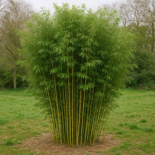 Aranycsíkos botnád  (Phyllostachys aureosulcata)