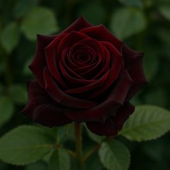 Black Magic magastörzsű rózsa (Rosa Black Magic)