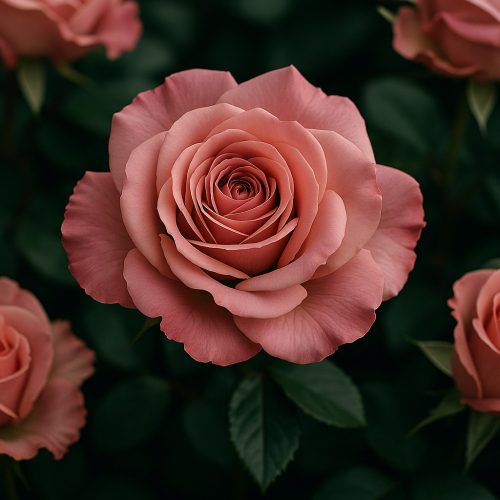 Erika Pluhar magastörzsű rózsa (Rosa Erica Pluhar)